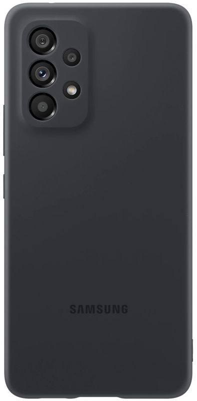 Чохол Samsung Silicone Cover для смартфону Galaxy A53 (A536) Black