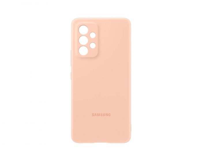 Чохол Samsung Silicone Cover для смартфону Galaxy A53 (A536) Peach