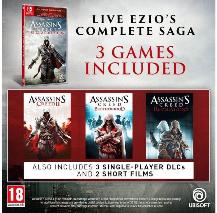 Програмний продукт Switch Assassin’s Creed®: The Ezio Collection