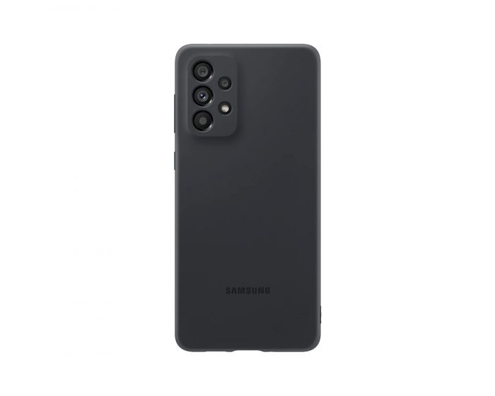 Чохол Samsung Silicone Cover для смартфону Galaxy A73 (A736) Black