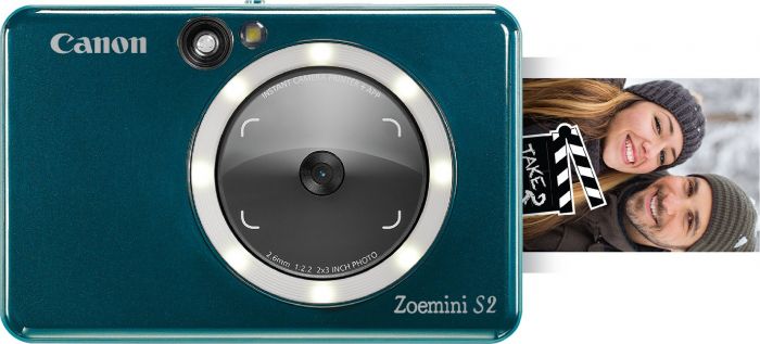 Canon Портативна камера-принтер ZOEMINI S2 ZV223 Green