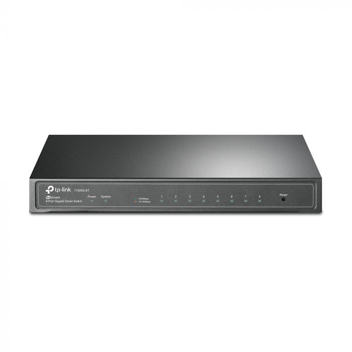 Комутатор TP-LINK T1500G-8T (TL-SG2008) 8xGE Smart Switch