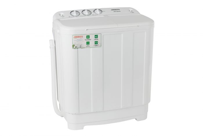 Пральна машина напівавтомат ARDESTO WMH-W60CPM, 6кг, 1350, 41см, Білий