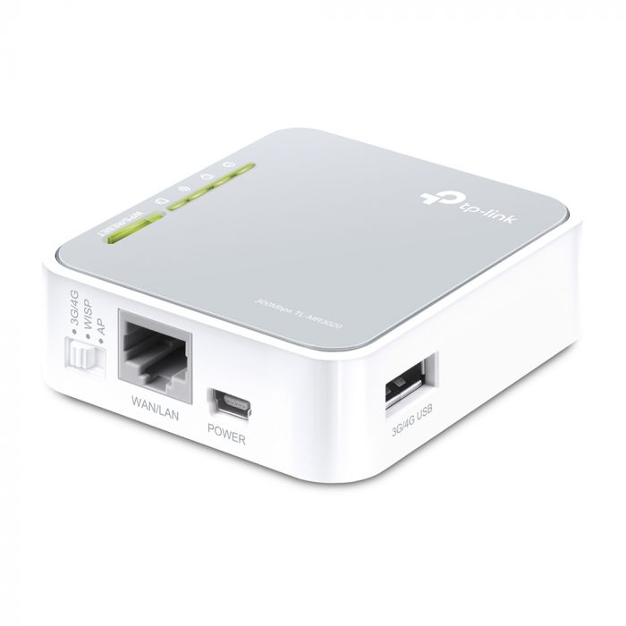 Маршрутизатор TP-LINK TL-MR3020 N300 1xFE LAN/WAN 1xUSB2.0 for 3G/4G/LTE
