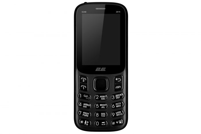 Мобільний телефон 2E E240 2019 2SIM Black