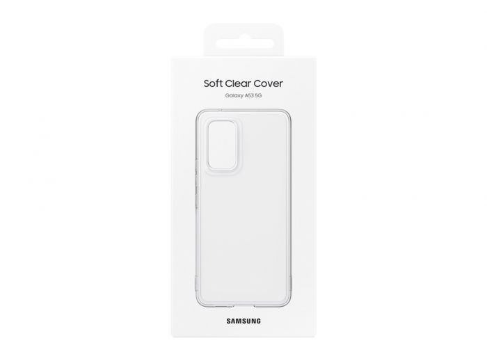 Чохол Samsung Soft Clear Cover для смартфону Galaxy A53 (A536) Transparent