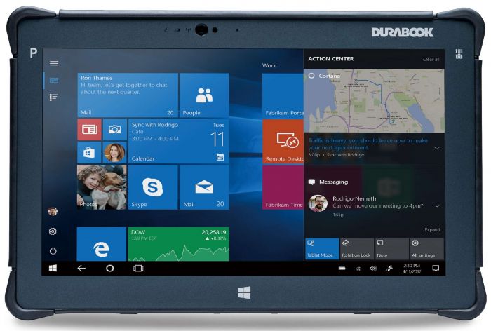 Планшет Durabook R11 11.6FHD/Intel i5-8250U/8/128F/int/W10P