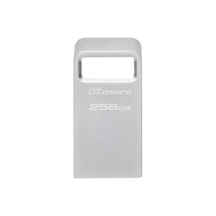 Накопичувач Kingston  256GB USB 3.2 Gen1 DT Micro R200MB/s Metal