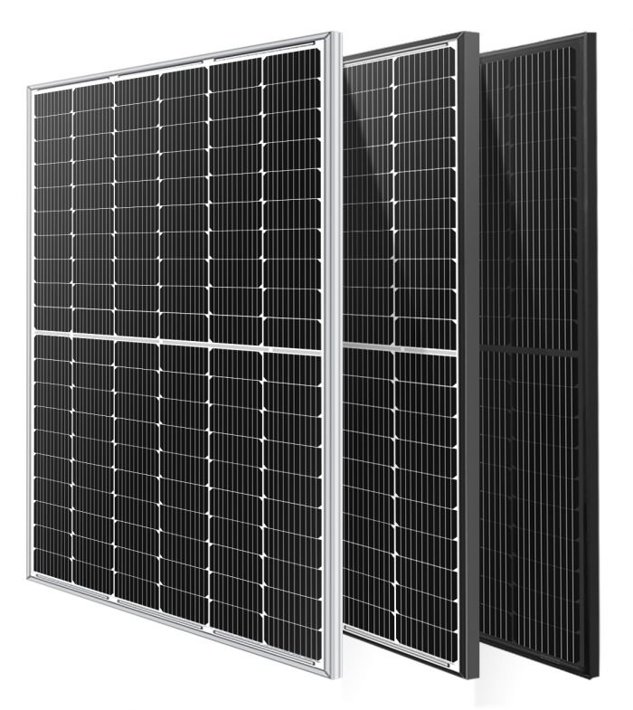 Фотоелектрична панель Leapton Solar LP182x182-M-60-MH-460W, Mono, MBB, Halfcell, Black frame