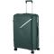 Набір пластикових валіз 2E, SIGMA,(L+M+S), 4 колеса, смарагд