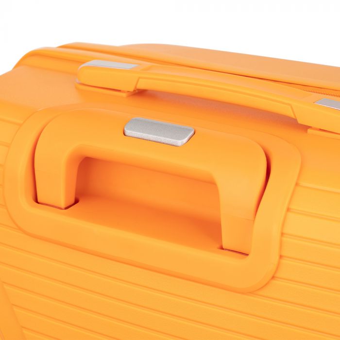 Набір пластикових валіз 2E, SIGMA,(L+M+S), 4 колеса, помаранчевий