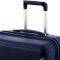 Валіза пластикова, 2E, SIGMA, велика, 4 колеса, темно-синя