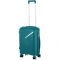 Валіза пластикова, 2E, SIGMA, мала, 4 колеса, аквамарин