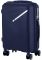 Валіза пластикова, 2E, SIGMA, мала, 4 колеса, темно-синя