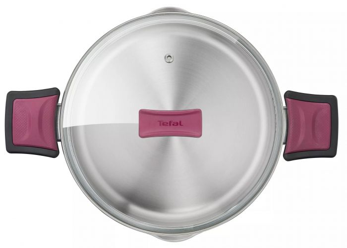 Набір посуду Tefal Cook&Clip, 10 предметів, нерж.сталь