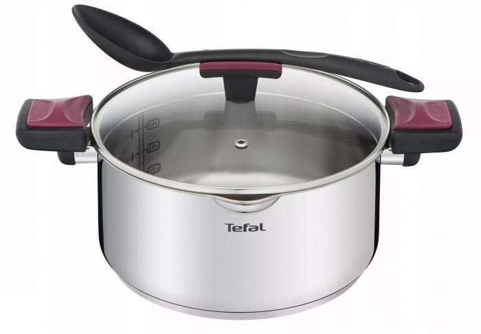 Набір посуду Tefal Cook&Clip, 10 предметів, нерж.сталь