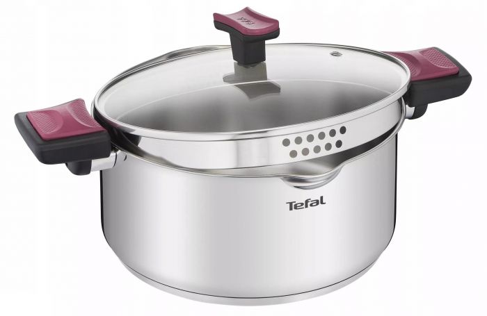 Набір посуду Tefal Cook&Clip, 10 предметів, нерж.сталь