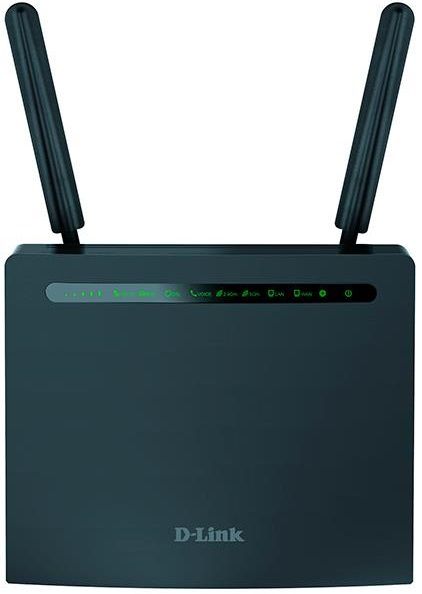 Маршрутизатор D-Link DWR-980 AC1200, 4G/LTE, 1xGE WAN , 4xGE LAN, 1xADSL/VDSL RJ11, 2xFXS RJ11, 1xUSB, Слот для SIM-картки