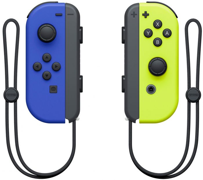 Набір 2 Контроллера Joy-Con ( синій / неоновий жовтий)