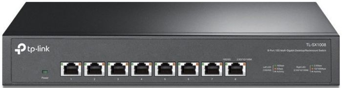 Комутатор TP-LINK TL-SX1008 8x10GE некерований Метал. корпус