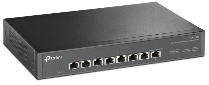 Комутатор TP-LINK TL-SX1008 8x10GE некерований Метал. корпус