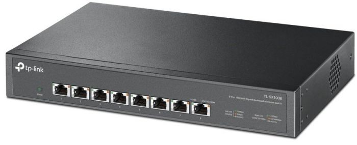 Комутатор TP-LINK TL-SX1008 8x10GE некерований Метал. корпус