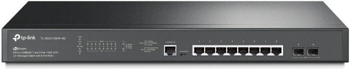 Комутатор TP-LINK TL-SG3210XHP-M2 8x2.5GE 2x10GE SFP+ L2 JetStream 19" 1U