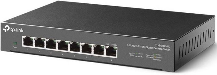 Комутатор TP-LINK TL-SG108-M2 8x2.5GE некерований Метал. корпус