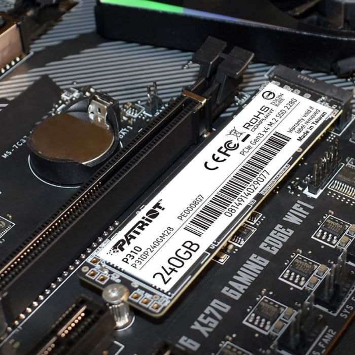 Накопичувач SSD Patriot M.2  240GB PCIe 3.0 P310