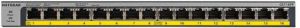 Комутатор NETGEAR GS116PP 16x1GE PoE+(183Вт), FlexPoE, некерований