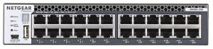 Комутатор NETGEAR M4300-24X (XSM4324CS) 24x10GE, 4xSFP+, керований L3 з можливістю стекування