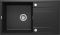 Мийка кухонна Deante Eridan, граніт, прямокутник, з крилом, 860х500х209мм, чаша - 1, накладна, металічний графіт