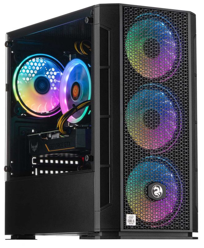 Комп’ютер персональний 2E Complex Gaming Intel i5-10400F/B560/16/500F+2000/RX6700XT-12/Win11H/GB700/750W