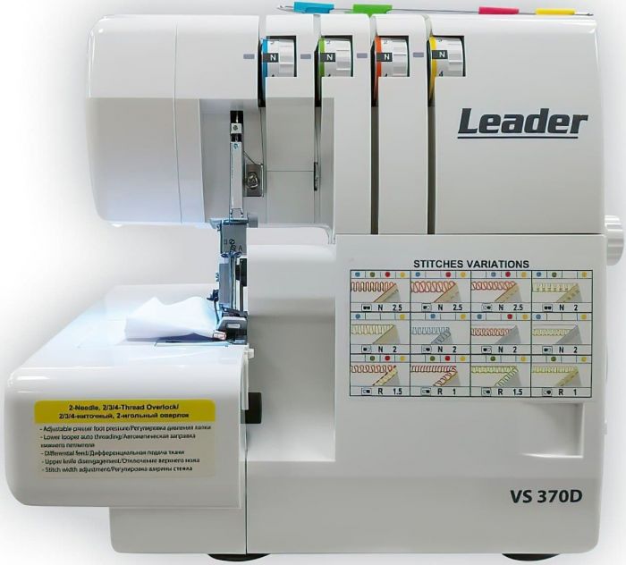 Оверлок Leader VS 370 D