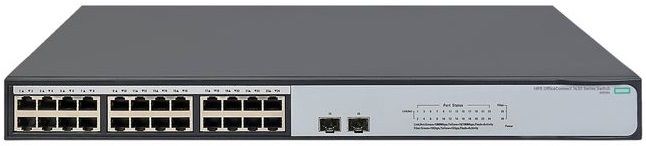 Комутатор HPE 1420 24G 2SFP+ Switch