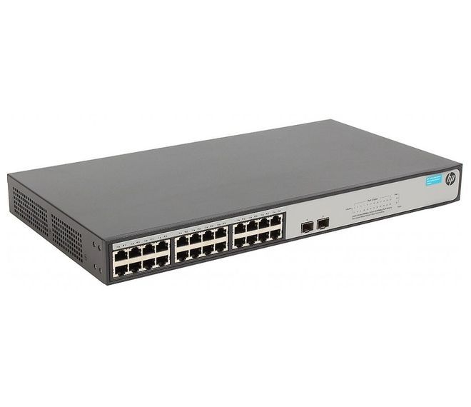 Комутатор HPE 1420 24G 2SFP+ Switch