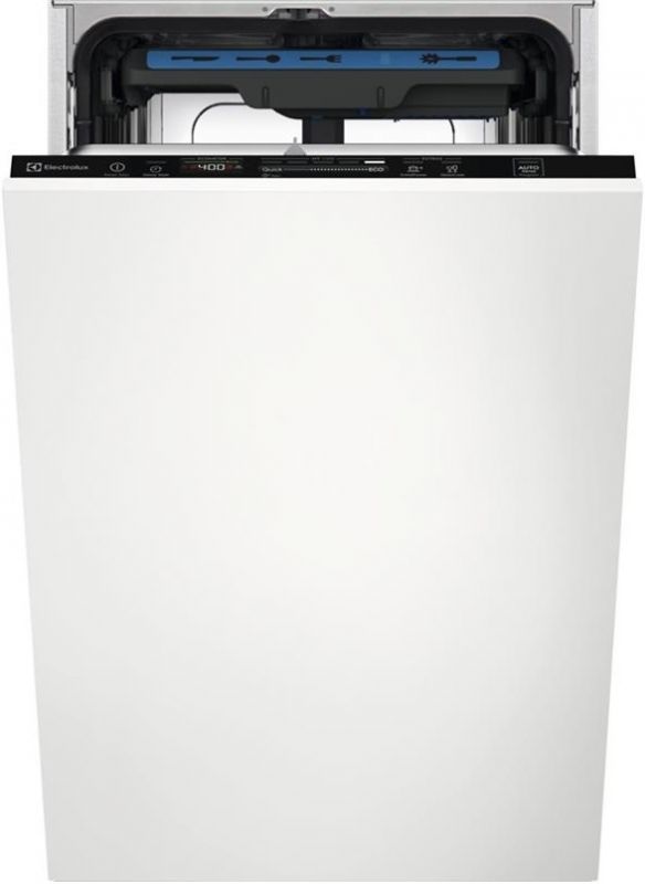 Посудомийна машина вбудована Electrolux ETM43211L, ширина 45 см, 10 комплектів, А++, 8 програм, інвертор