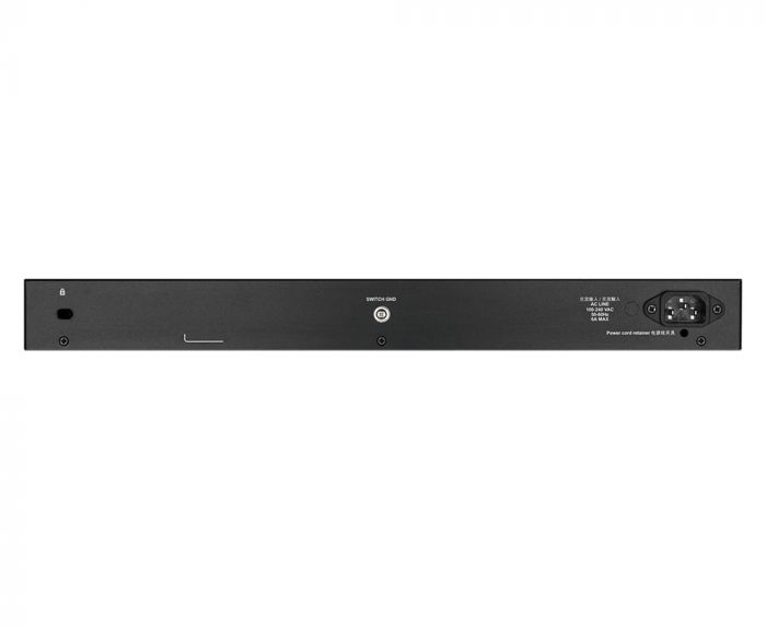 Комутатор D-Link DGS-1250-52XMP 48xGE PoE, 4xSFP+, 370W, Smart