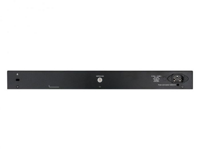 Комутатор D-Link DGS-1250-28XMP 24xGE PoE, 4xSFP+, 370W, WebSmart