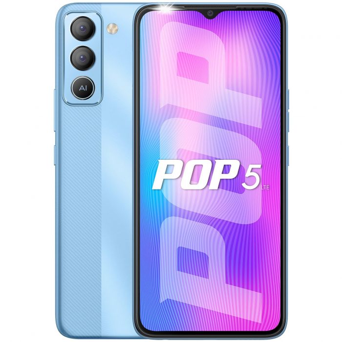 Смартфон TECNO POP 5 LTE (BD4i) 3/32Gb 2SIM Ice Blue