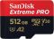 Карта пам'яті SanDisk microSD  512GB C10 UHS-I U3 R200/W140MB/s Extreme Pro V30 + SD