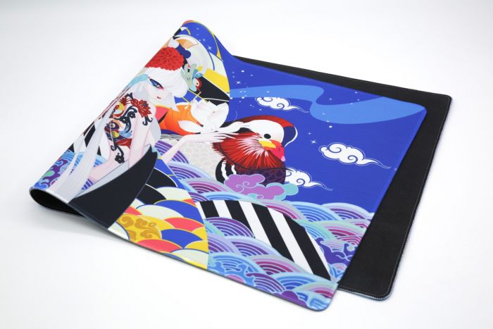 Килимок для миші Varmilo Lovebirds Blue Desk Mat XL (900х400х3мм)