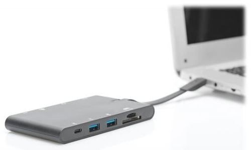 Док-станція DIGITUS Travel USB-C, 9 Port