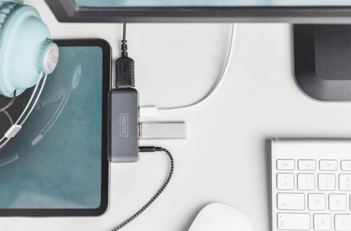 Док-станція DIGITUS Mobile USB-C, 4 Port