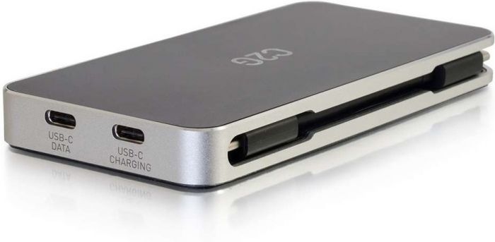 Док станція C2G USB-C на HDMI, DP, VGA, USB, Power Delivery до 60W