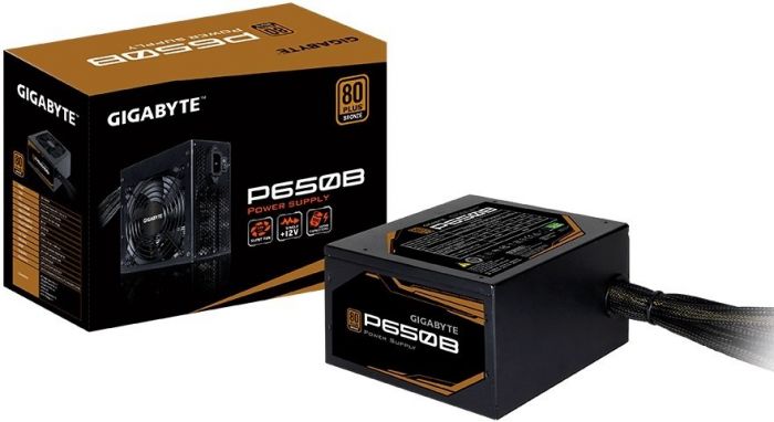 Блок живлення GIGABYTE P650B (650W) 80+Bronze