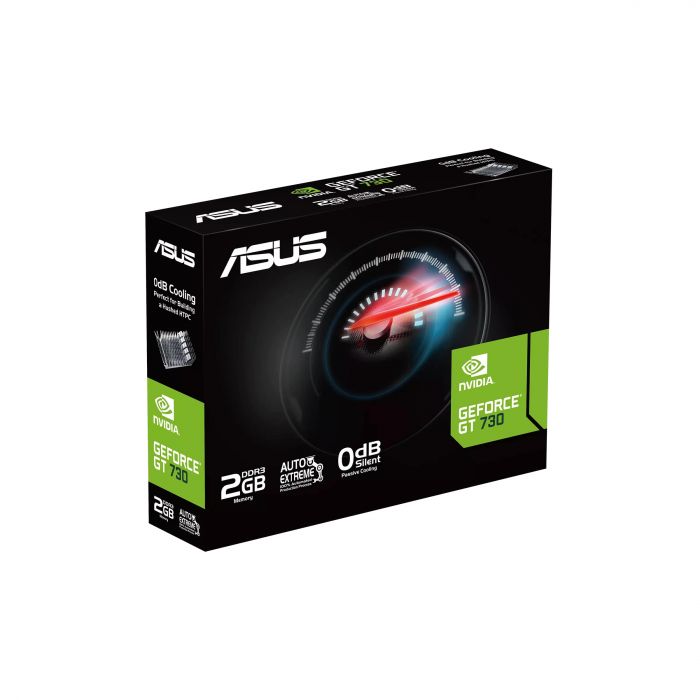 Вiдеокарта ASUS GeForce GT730 2GB DDR3 EVO low-profile for silent HTPC builds