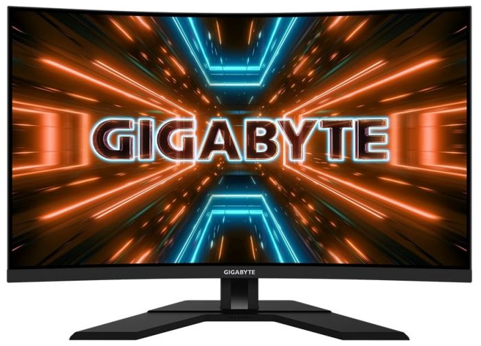 Монітор LCD GIGABYTE 31.5" M32UC, 2xHDMI, DP, USB-C, 3xUSB, MM, VA, 3840x2160, 144Hz, 1ms, 93%DCI-P3, CURVED, AdaptiveSync, HDR400