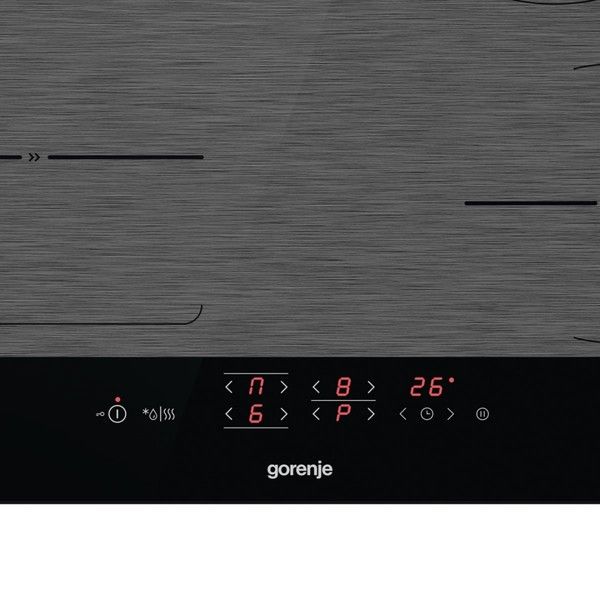 Варильна поверхня Gorenje IT643SYB7/індукційна/без рамки/PowerBoost/ об'єднання комфорок/сенсорн.упр./чорний