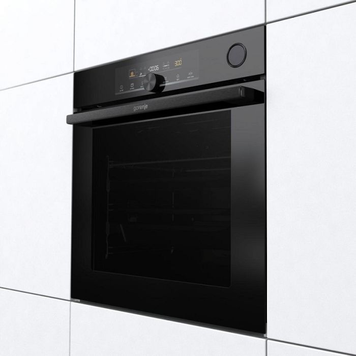 Духовка Gorenje BSA6747A04BG/ 77 л/ A+/IconTouch/гриль/швидкий нагрів/з функц. пароварки/багаторівневе приготув/чорний